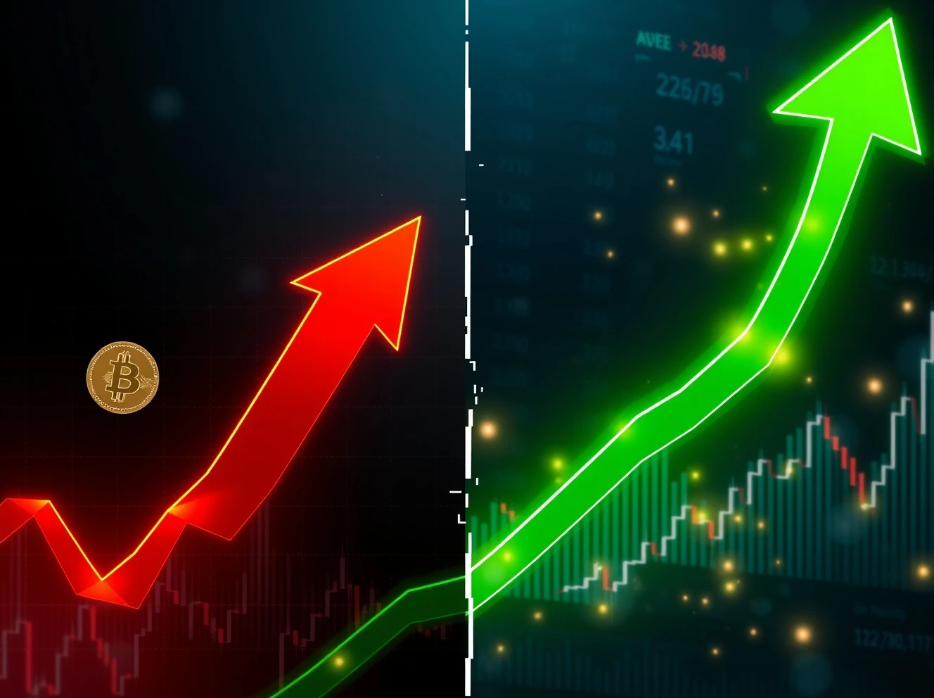 Analysis of Bitcoin flash crash showing price plunge and recovery on cryptocurrency exchange