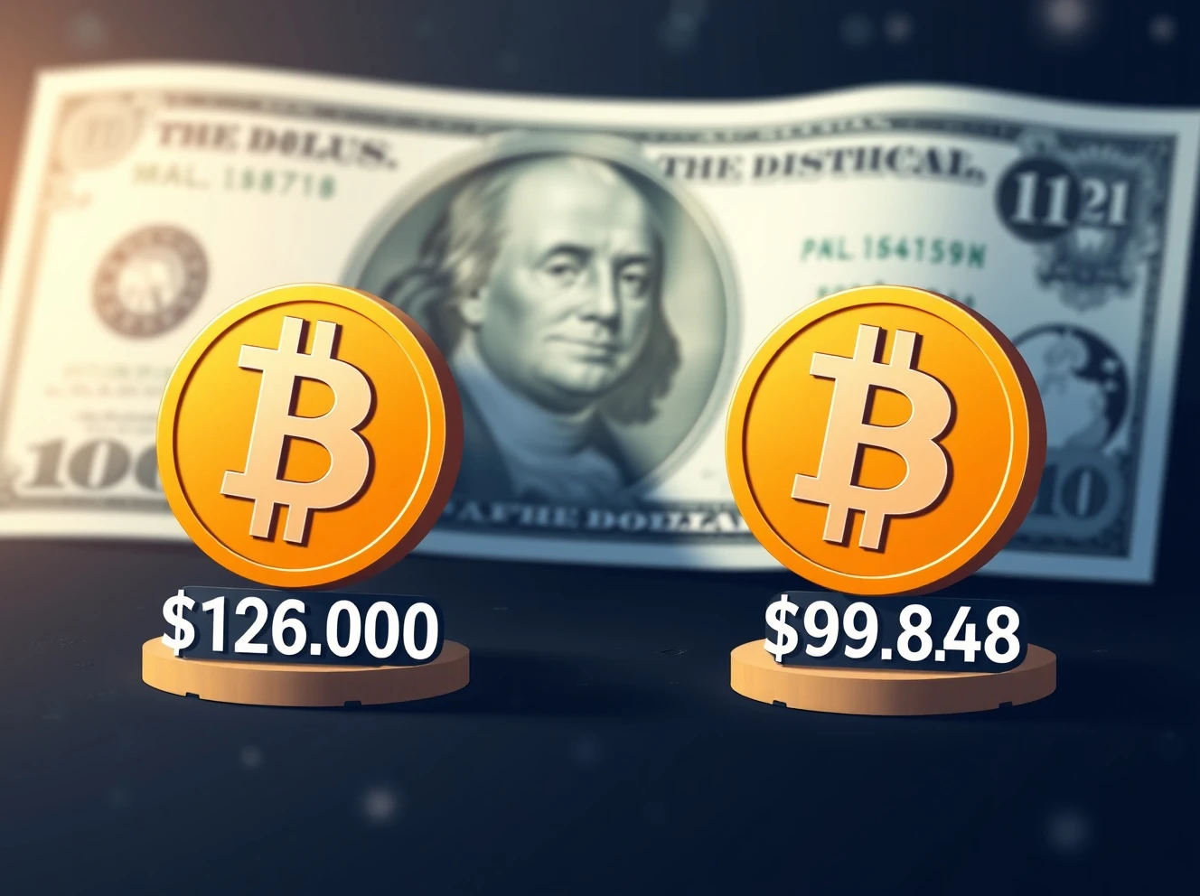 Bitcoin's real inflation-adjusted value analysis showing nominal versus actual purchasing power