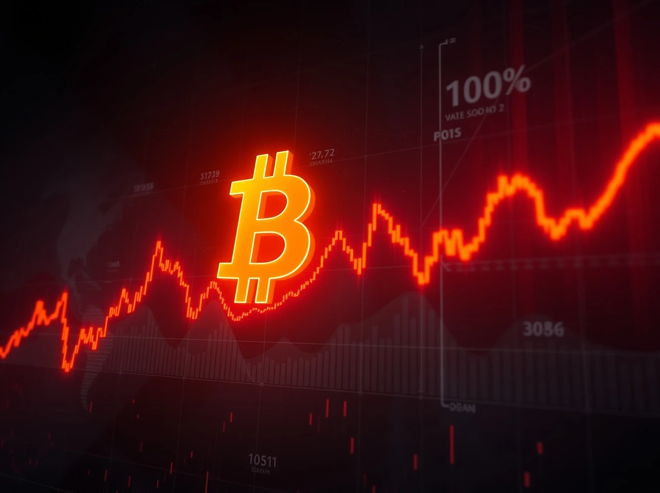 Analysis of the Bitcoin price plummeting below $87,000 on a financial chart in December 2025.