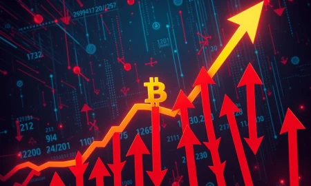 A Bitcoin short squeeze triggers massive futures liquidations and market volatility.