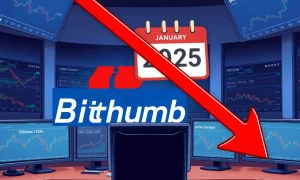 Bithumb exchange announces critical EVZ token delisting deadline for January 26, 2025.