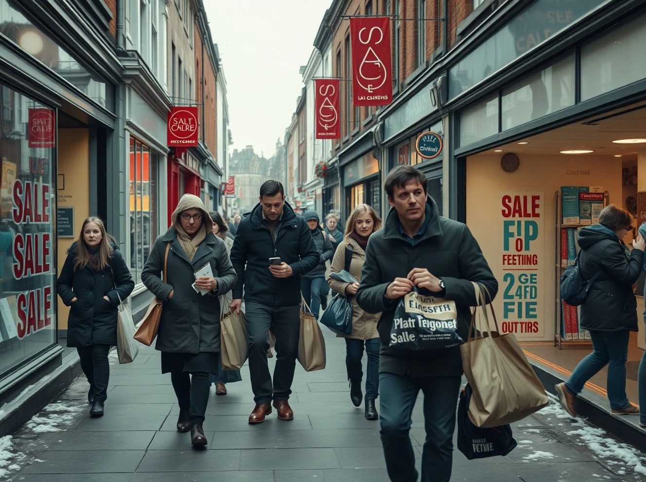 Boxing Day sales forecast shows fewer shoppers on UK high streets due to cost-of-living pressures.