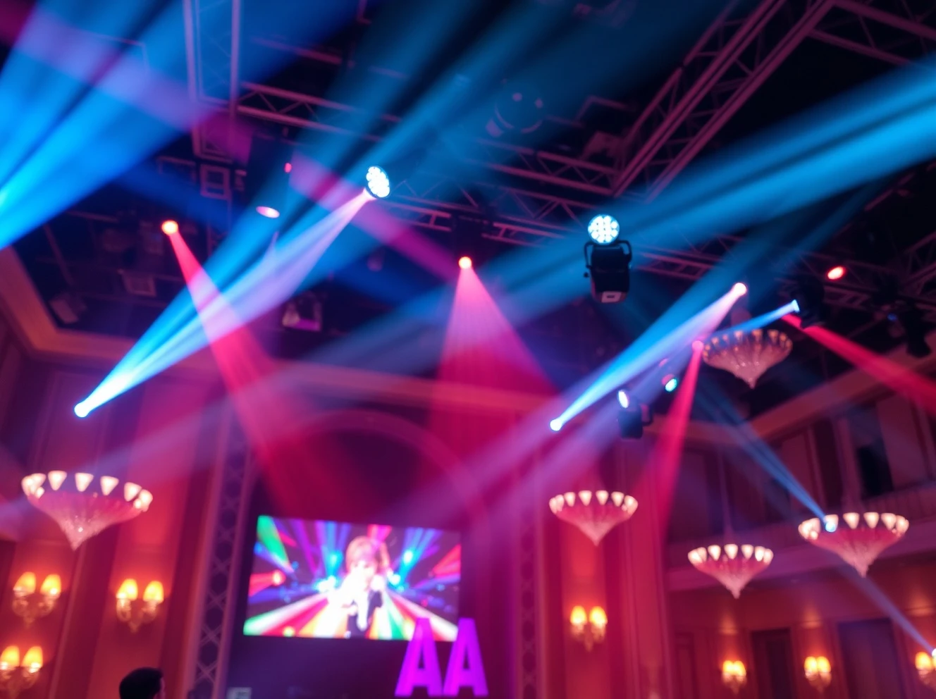 Brian Casella's Fox Haus Event Production creating immersive lighting environments for high-end events