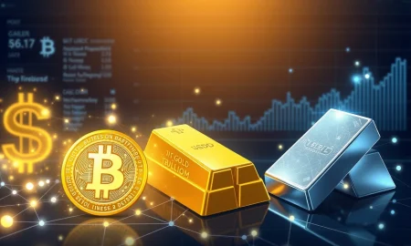 Circle launches GLDC and SILC tokens for digital gold and silver ownership, bridging stablecoins and commodities.