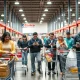 Costco members using new digital tools for smoother shopping experience in warehouse