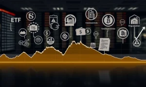 Analysis of crypto market response to 2025 mainstream adoption showing flat prices despite institutional growth