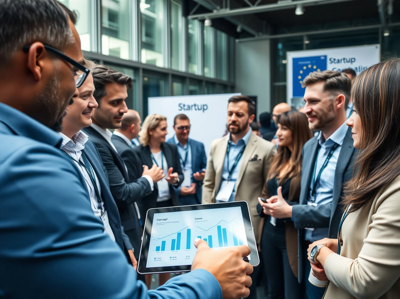 European startup market analysis showing venture capital trends and AI investment opportunities in 2025