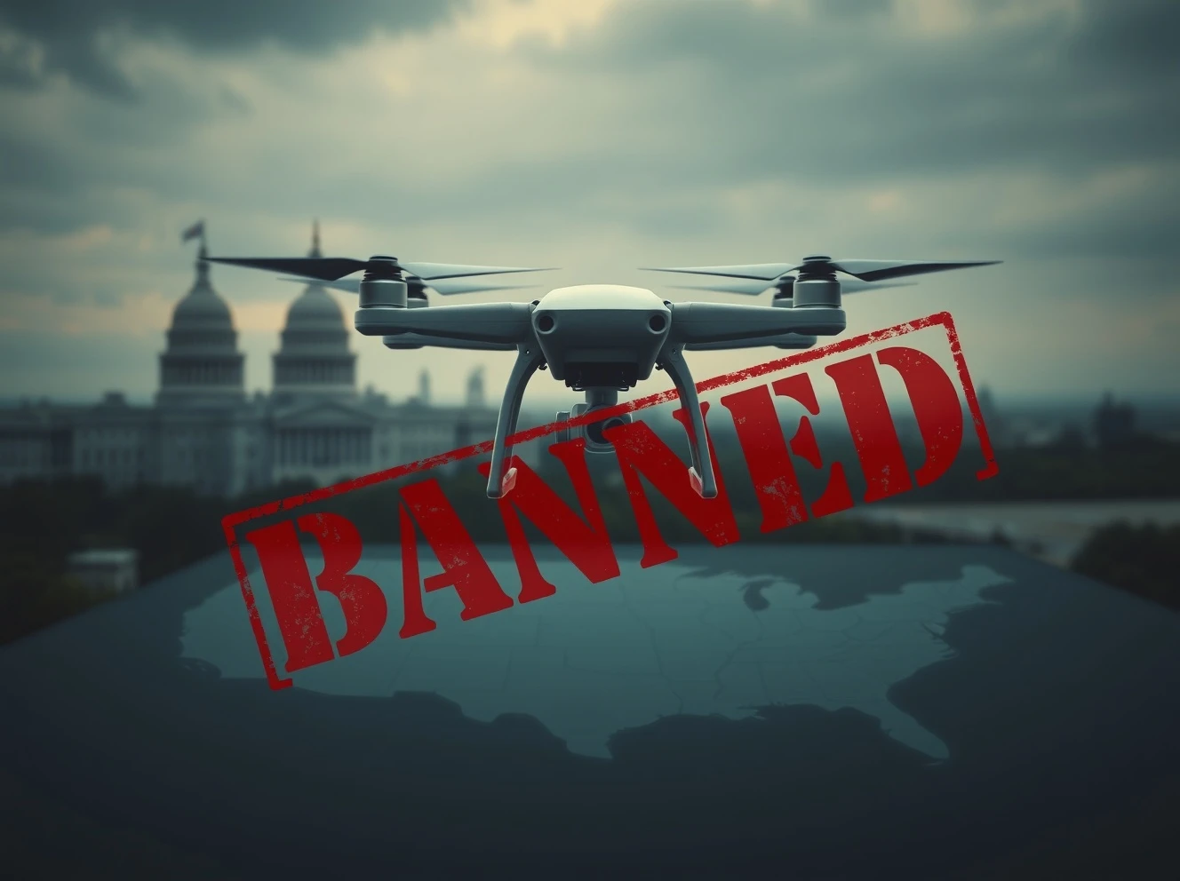 FCC drone ban blocks DJI and foreign models from US market over national security concerns