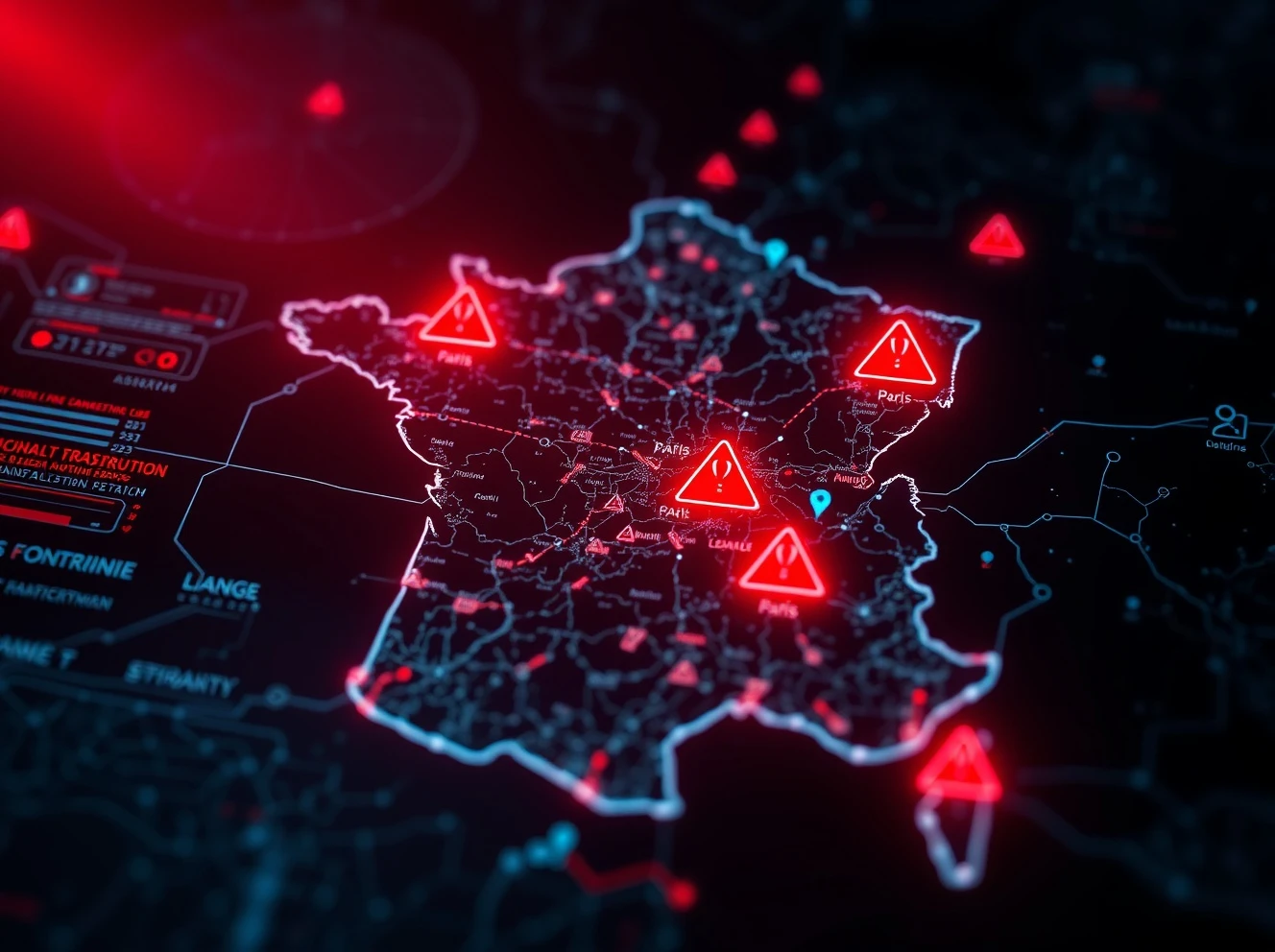 DDoS attack France disrupts La Poste and banking services across national infrastructure in December 2025