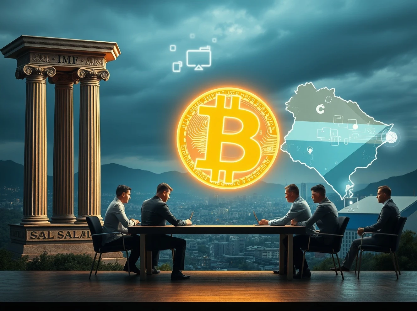 IMF negotiations with El Salvador over Chivo Bitcoin wallet sale and ongoing BTC purchase strategy