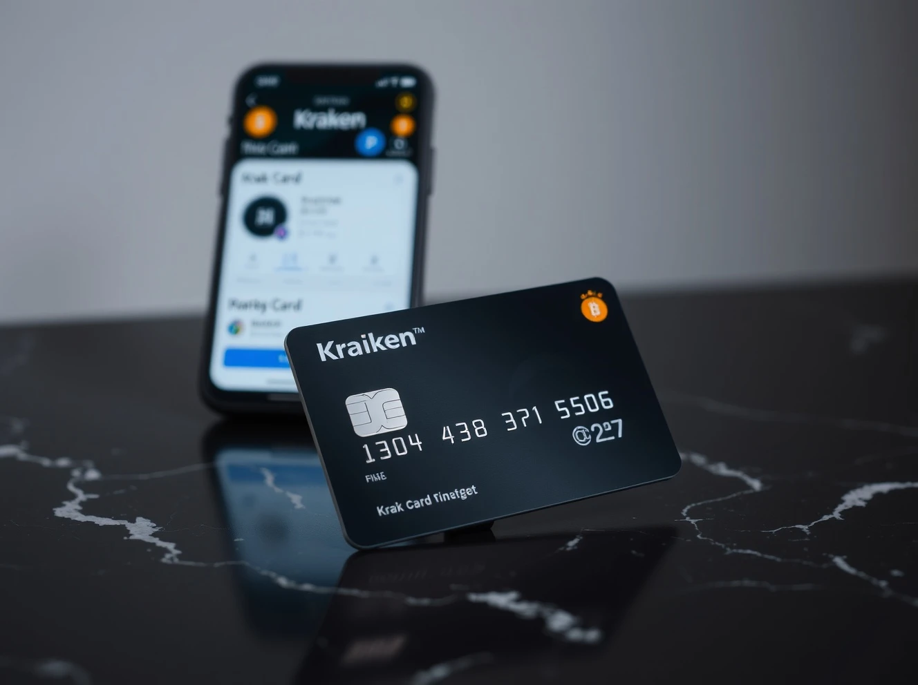 The new Kraken Krak Card Mastercard for spending cryptocurrency across Europe.