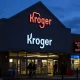 Kroger store exterior showing Christmas 2025 holiday hours and shopping information