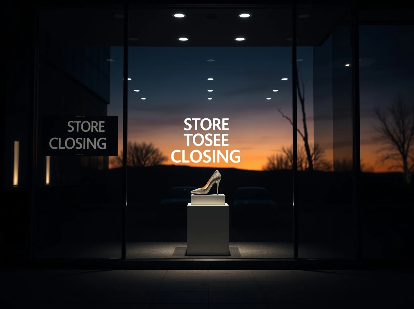 Luxury footwear brand files Chapter 11 bankruptcy due to cooling consumer demand for high-end goods.