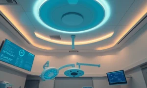Operating room AI using thermal sensors to optimize hospital scheduling and solve coordination inefficiencies.