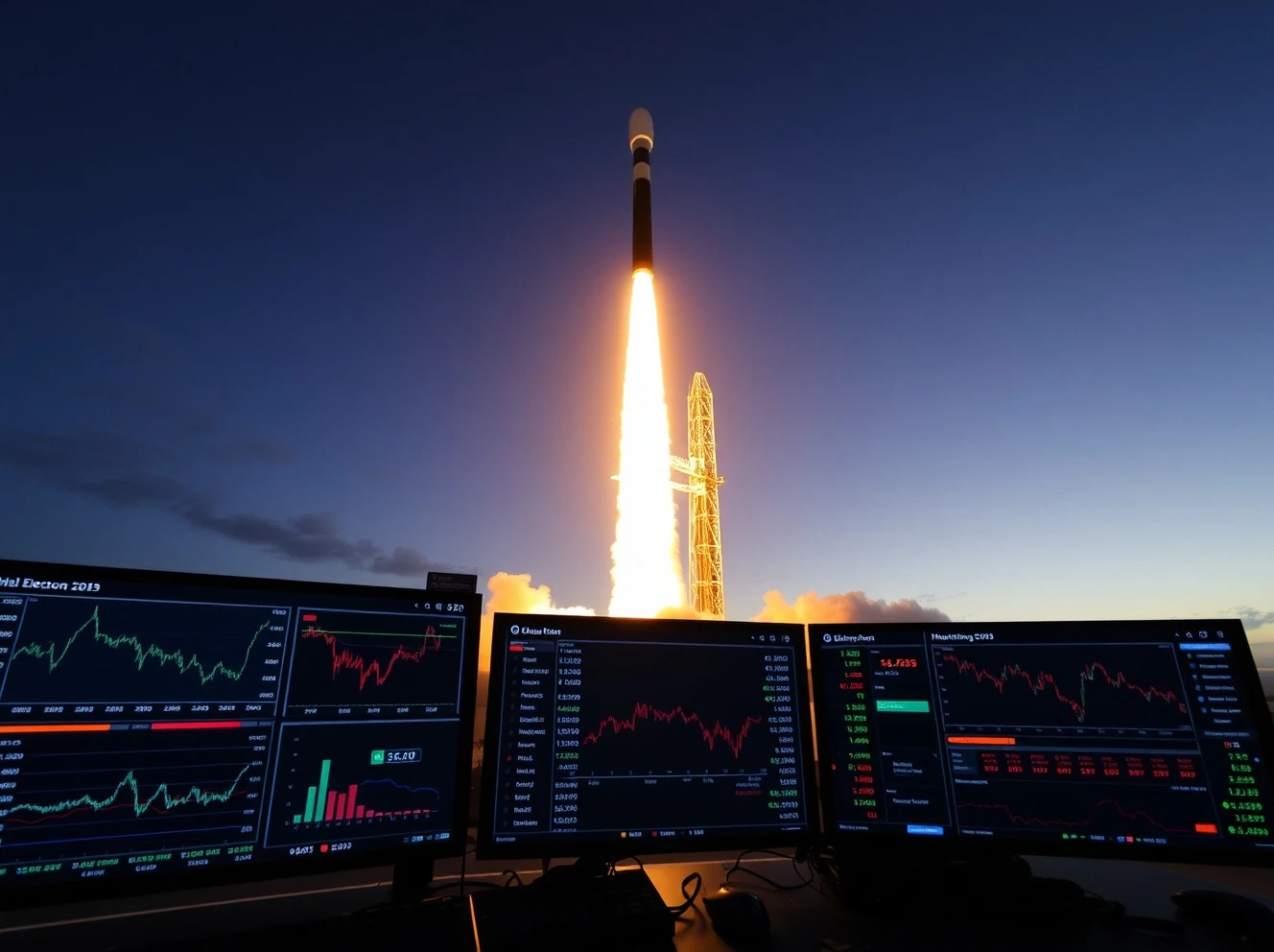 Rocket Lab stock analysis after reaching record high price with Electron rocket launch backdrop