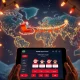 AI-powered Santa tracker showing real-time location on global map with holiday interface