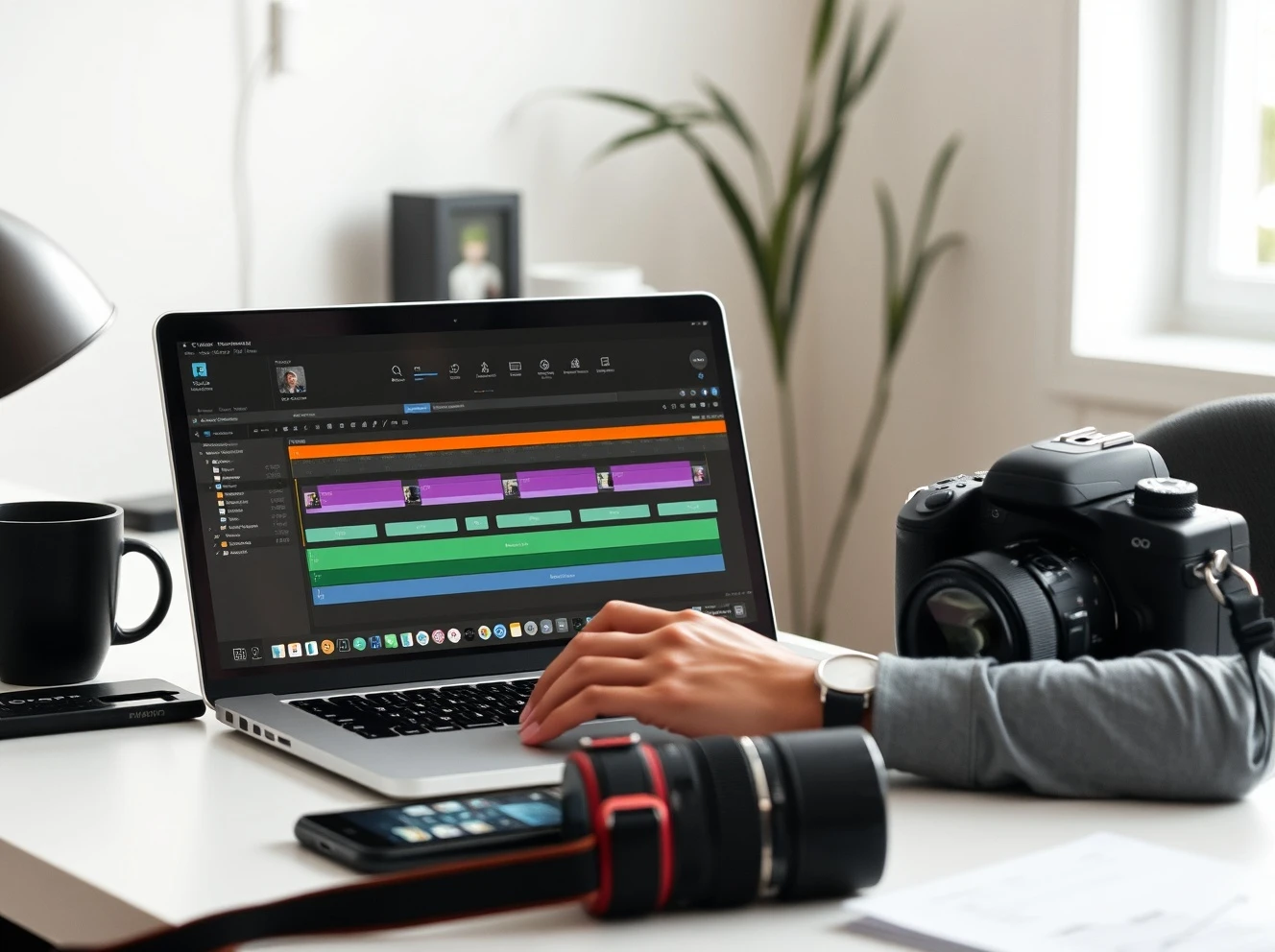 Stellar Online Video Repair tool interface showing successful video restoration for content creators