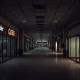 Empty mall corridor symbolizing the 2025 retail bankruptcies and vanished brands.