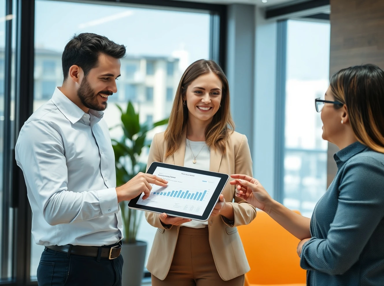 Brandon Gilkey demonstrating transparent real estate consulting with visual property analysis tools