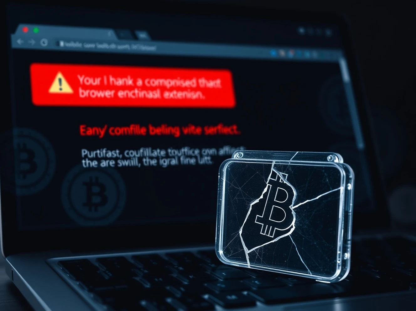 Trust Wallet hack analysis showing supply chain attack vulnerability in browser extensions