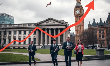 UK government borrowing reaches second-highest level despite increased tax revenues in 2025 fiscal analysis