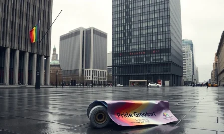 Corporate retreat from UK Pride support and DEI initiatives in 2025 shows declining sponsorship.