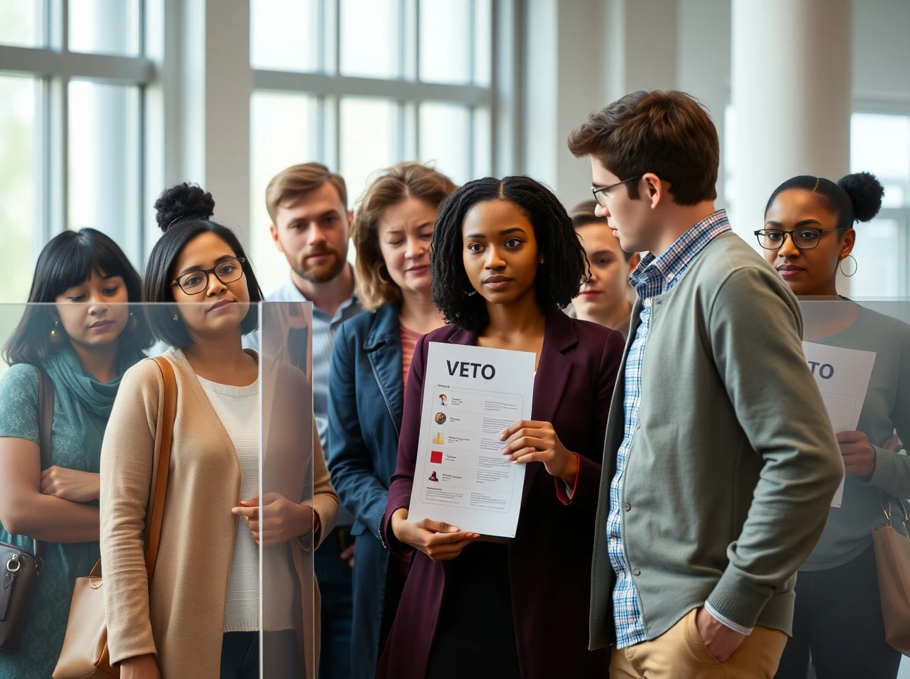 Veto option UK elections ballot showing democratic reform and voter empowerment