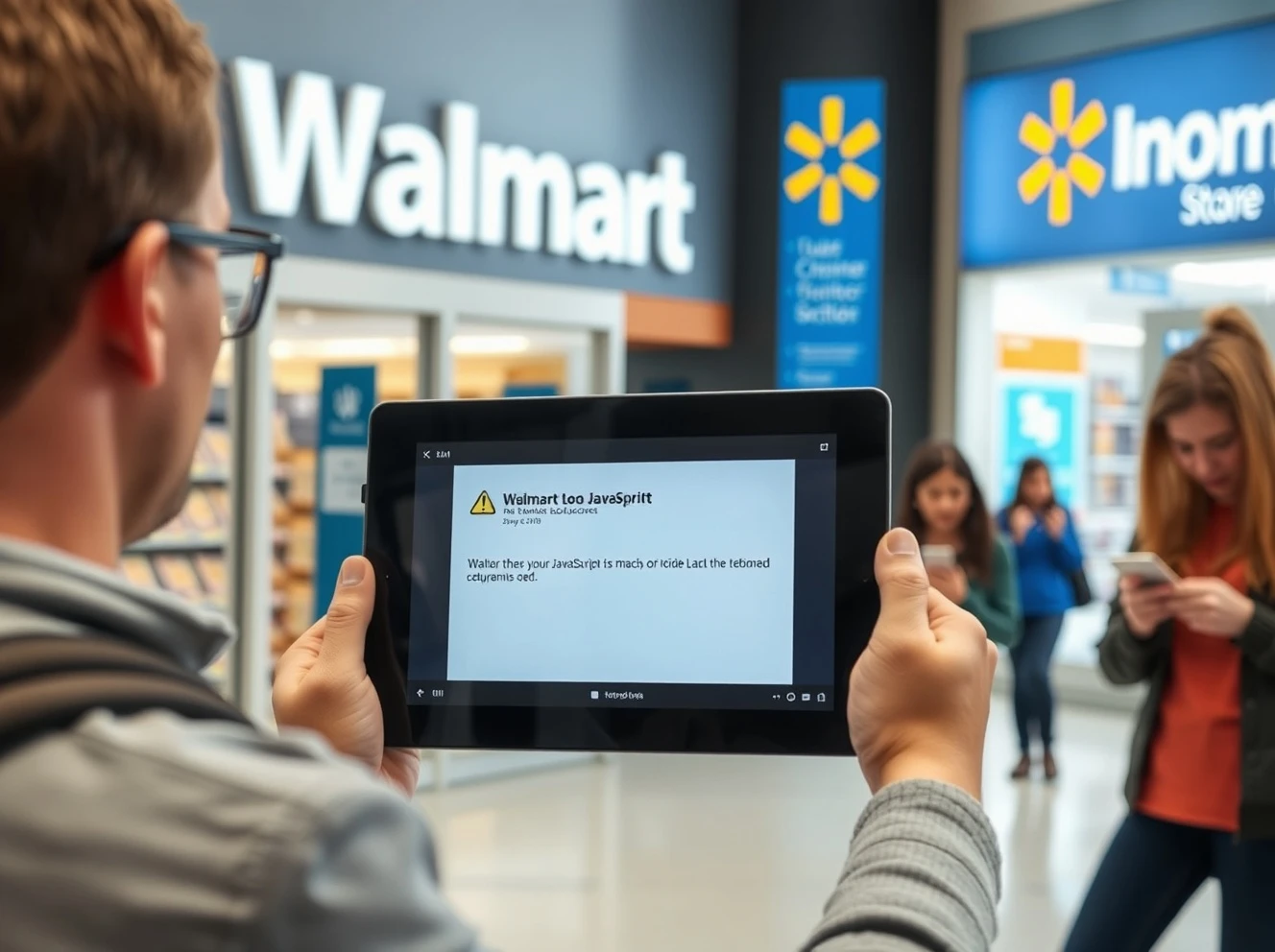 Walmart's new digital access policy requiring JavaScript and disabling ad blockers affects consumer shopping experience