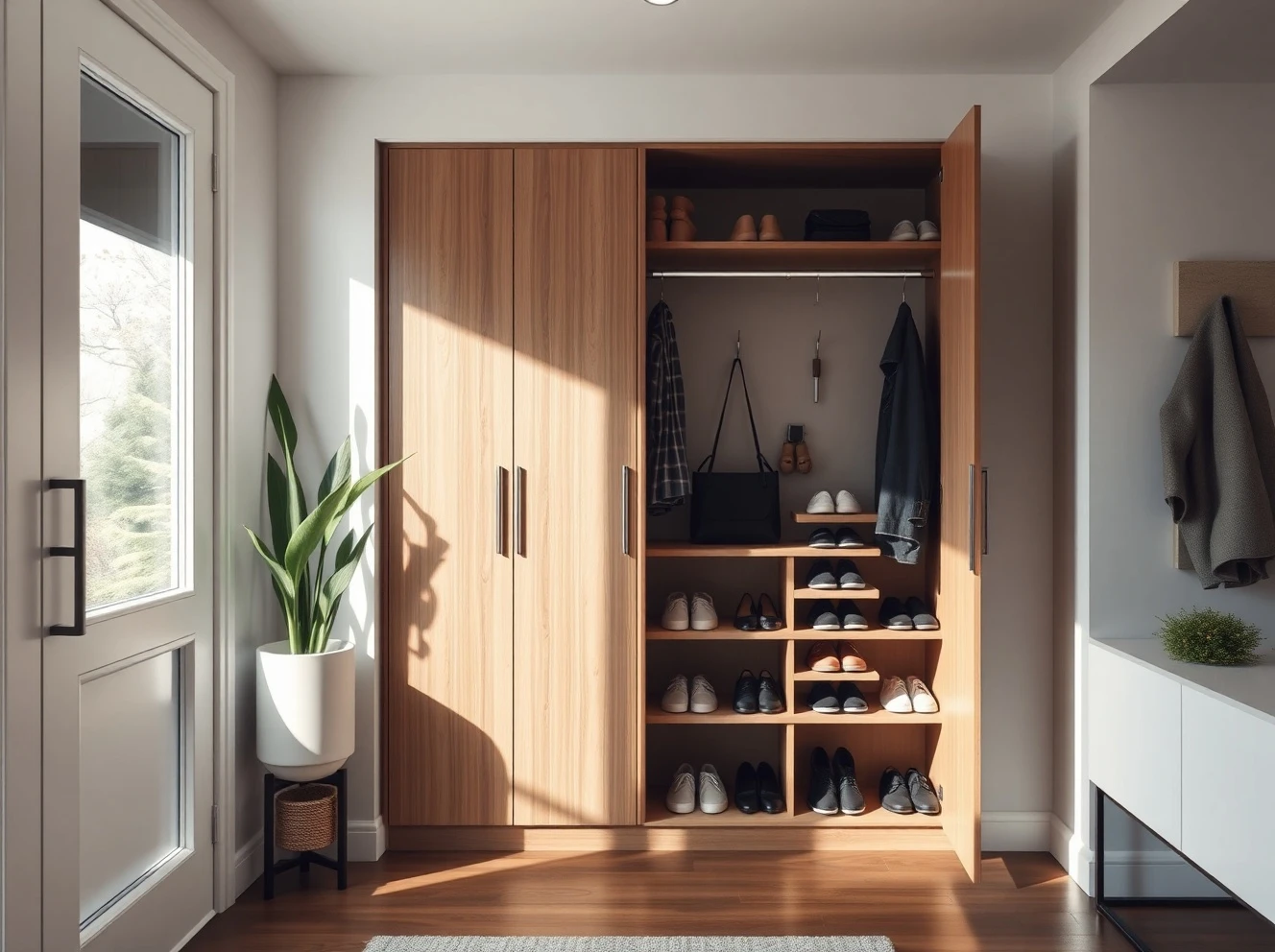 Wayfair's discounted shoe cabinet providing smart storage solution for organized homes